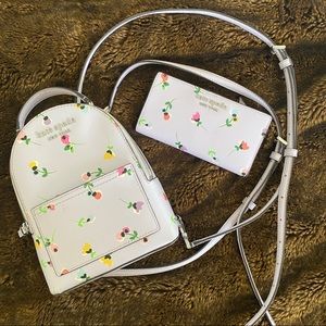 Authentic Kate Spade Backpack and Wallet